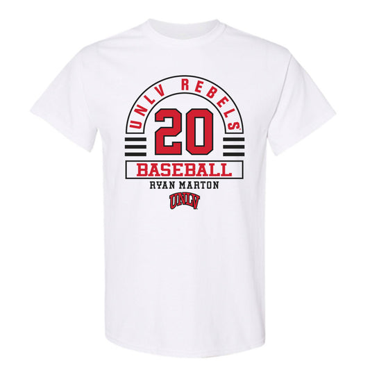 UNLV - NCAA Baseball : Ryan Marton - Classic Fashion Shersey T-Shirt-0