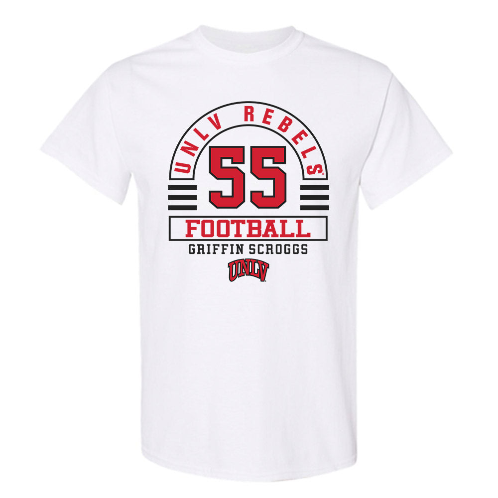 UNLV - NCAA Football : Griffin Scroggs - Classic Fashion Shersey T-Shirt-0