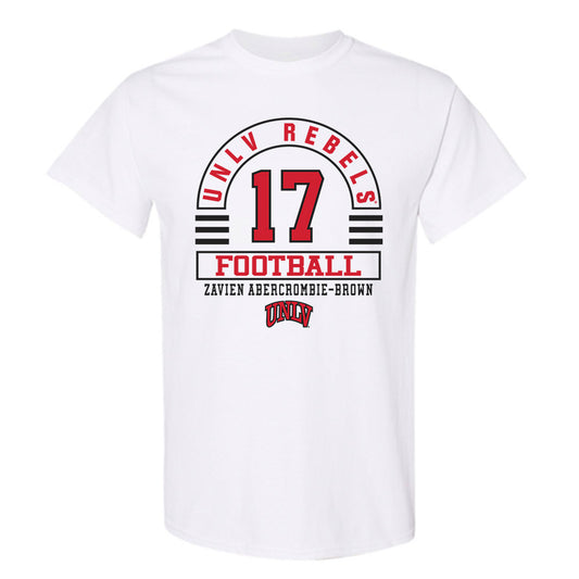 UNLV - NCAA Football : Zavien Abercrombie-Brown - Classic Fashion Shersey T-Shirt-0