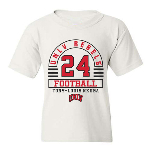 UNLV - NCAA Football : Tony-Louis Nkuba - Classic Fashion Shersey Youth T-Shirt-0