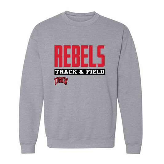 UNLV - NCAA Women's Track & Field : Jasmine Harris - Classic Fashion Shersey Crewneck Sweatshirt-0