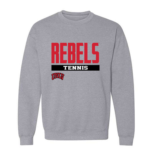UNLV - NCAA Men's Tennis : Marko Maksimovic - Classic Fashion Shersey Crewneck Sweatshirt-0