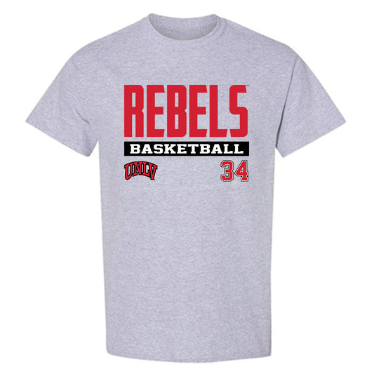 UNLV - NCAA Men's Basketball : Emmanuel Stephen - Classic Fashion Shersey T-Shirt-0