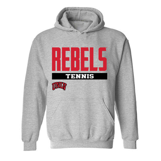 UNLV - NCAA Men's Tennis : Ilia Snitari - Classic Fashion Shersey Hooded Sweatshirt-0