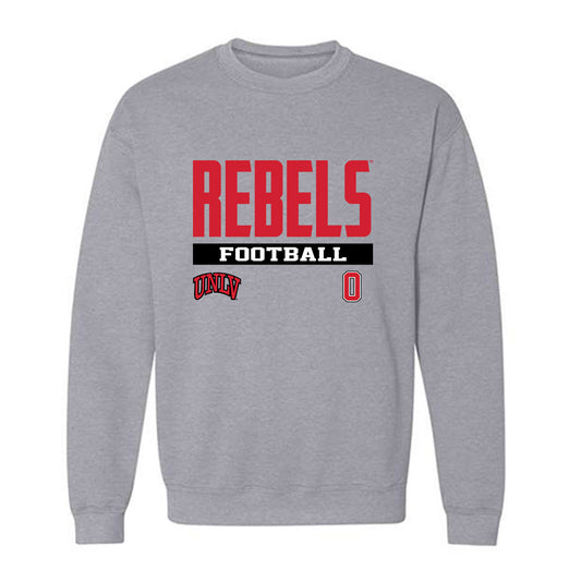 UNLV - NCAA Football : Cohen Fuller - Classic Fashion Shersey Crewneck Sweatshirt-0