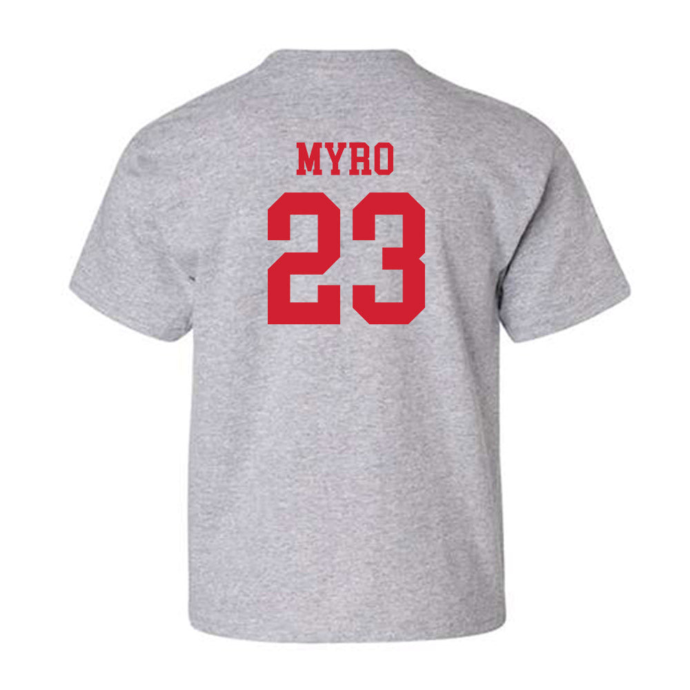 UNLV - NCAA Baseball : Gunnar Myro - Classic Shersey Youth T-Shirt-1