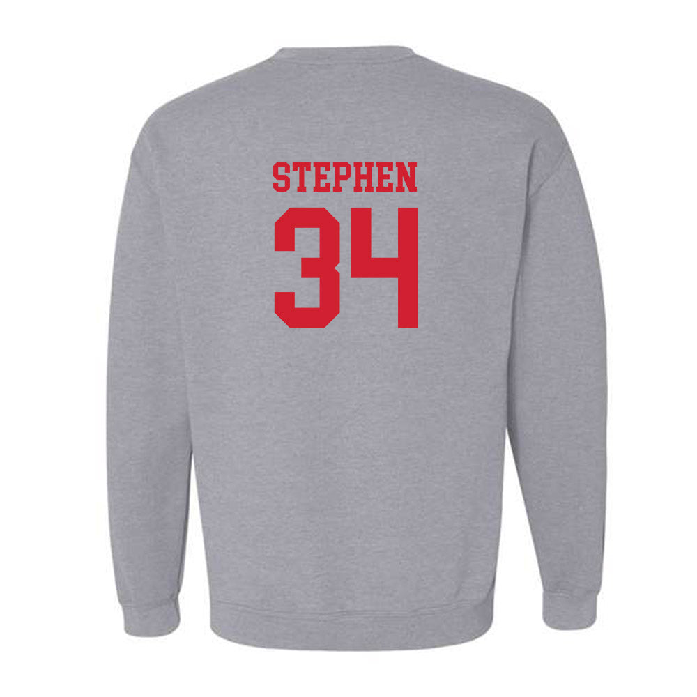 UNLV - NCAA Men's Basketball : Emmanuel Stephen - Classic Shersey Crewneck Sweatshirt-1