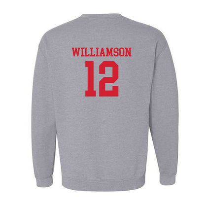 UNLV - NCAA Men's Basketball : Issac Williamson - Classic Shersey Crewneck Sweatshirt-1