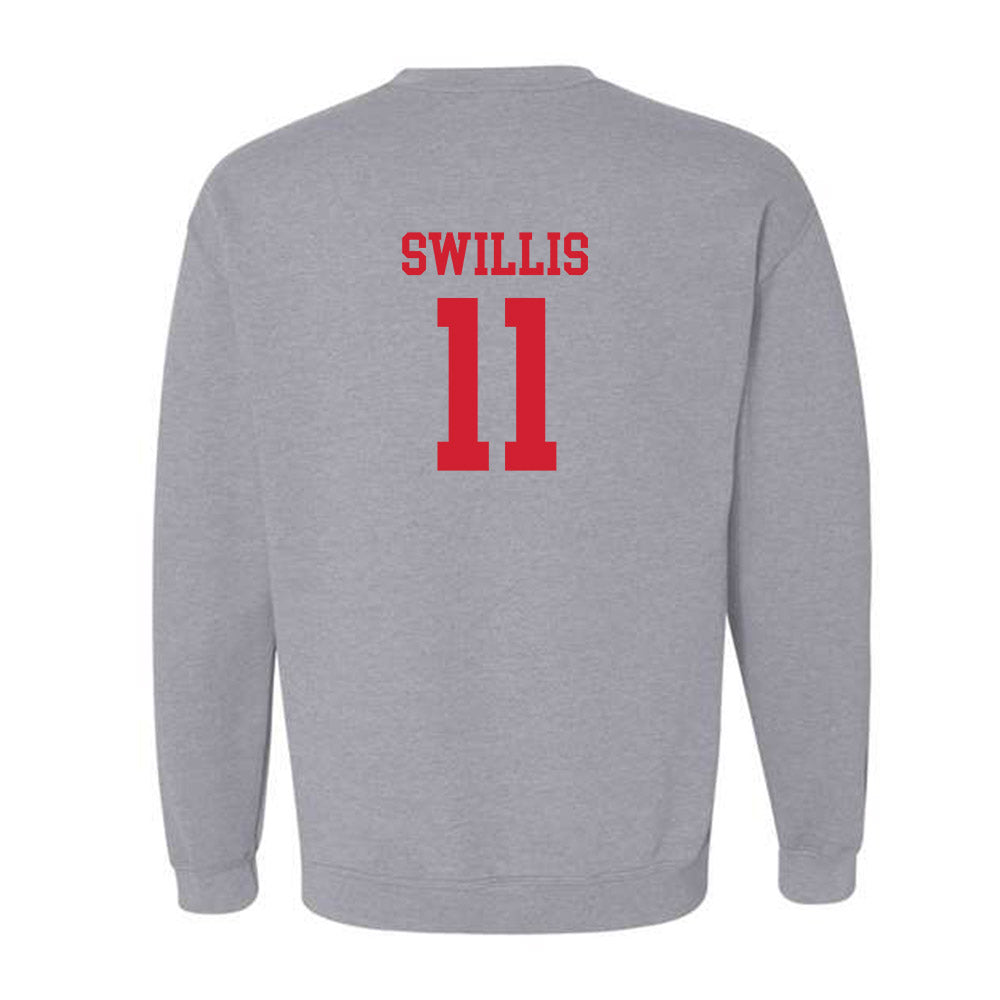 UNLV - NCAA Women's Basketball : Alexis Swillis - Classic Shersey Crewneck Sweatshirt-1