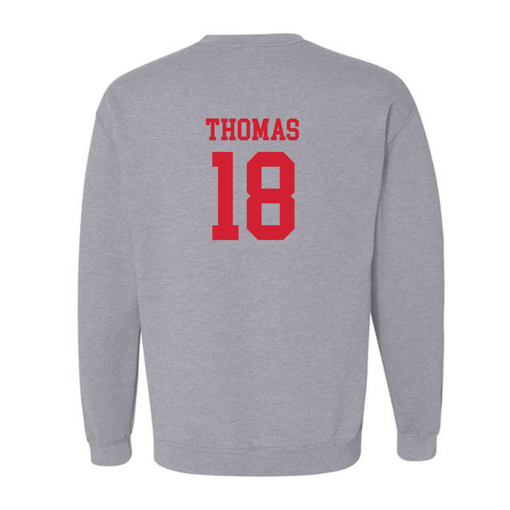 UNLV - NCAA Football : Landen Thomas - Classic Shersey Crewneck Sweatshirt-1