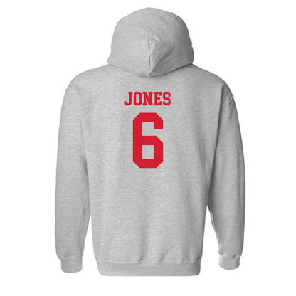 UNLV - NCAA Men's Basketball : Tyrin Jones - Classic Shersey Hooded Sweatshirt-1