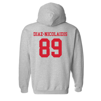 UNLV - NCAA Football : Andreas Diaz-Nicolaidis - Classic Shersey Hooded Sweatshirt-1
