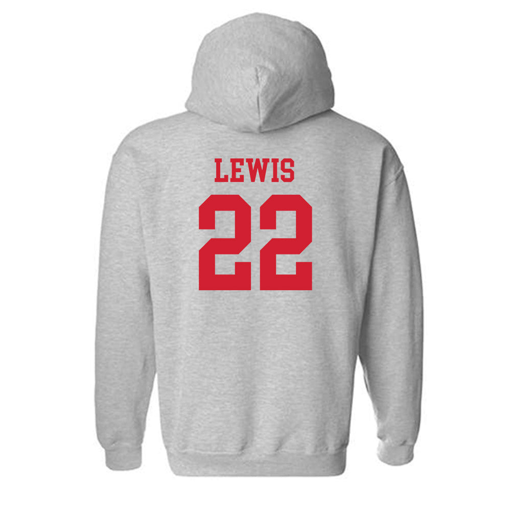 UNLV - NCAA Football : Darien Lewis - Classic Shersey Hooded Sweatshirt-1