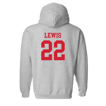 UNLV - NCAA Football : Darien Lewis - Classic Shersey Hooded Sweatshirt-1