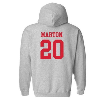 UNLV - NCAA Baseball : Ryan Marton - Classic Shersey Hooded Sweatshirt-1
