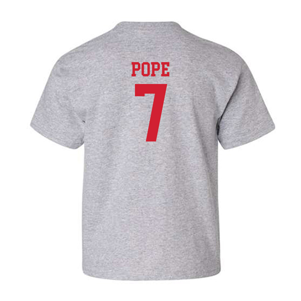 UNLV - NCAA Football : Jake Pope - Classic Shersey Youth T-Shirt-1