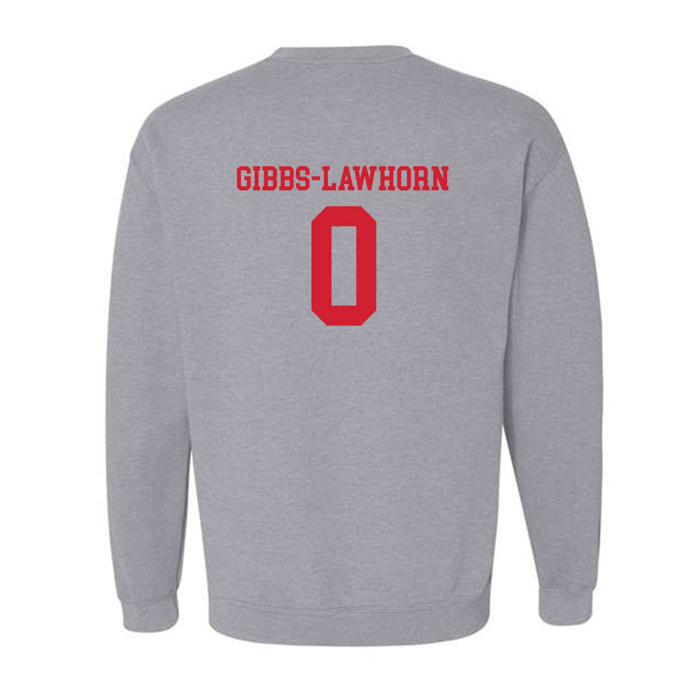 UNLV - NCAA Men's Basketball : Dra Gibbs-Lawhorn - Classic Shersey Crewneck Sweatshirt-1