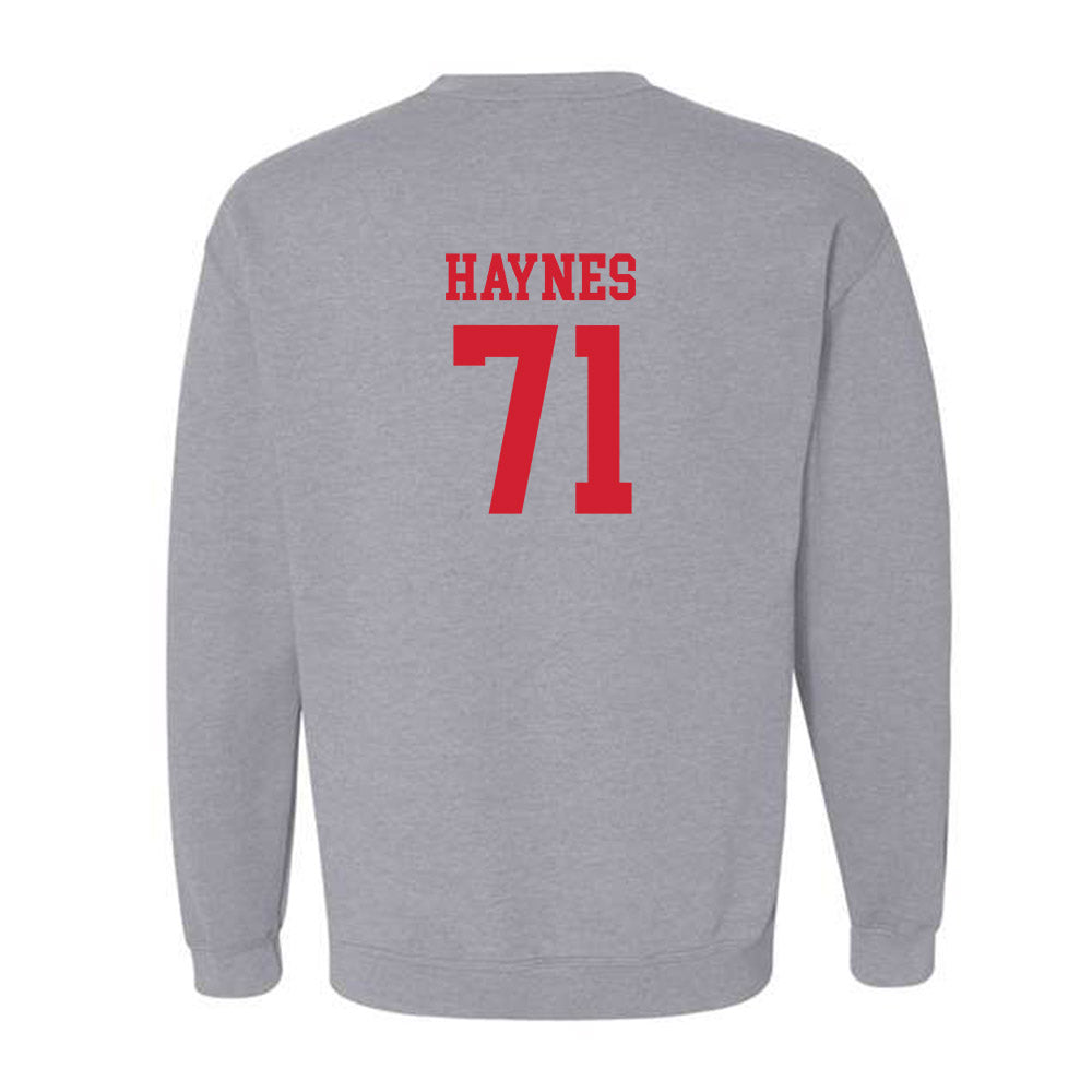 UNLV - NCAA Football : Ed Haynes - Classic Shersey Crewneck Sweatshirt-1