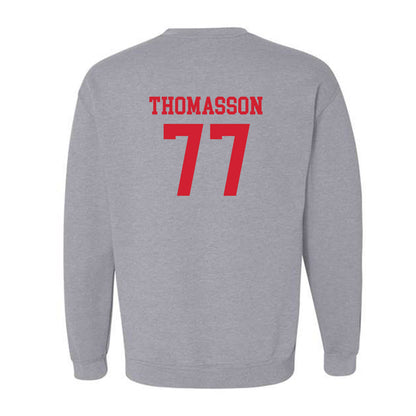 UNLV - NCAA Football : Colton Thomasson - Classic Shersey Crewneck Sweatshirt-1