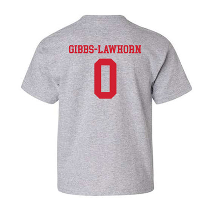 UNLV - NCAA Men's Basketball : Dra Gibbs-Lawhorn - Classic Shersey Youth T-Shirt-1
