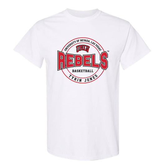 UNLV - NCAA Men's Basketball : Tyrin Jones - Classic Shersey T-Shirt-0
