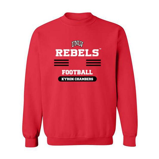 UNLV - NCAA Football : Kyron Chambers - Classic Shersey Crewneck Sweatshirt-0