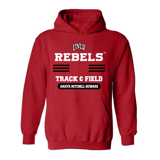 UNLV - NCAA Women's Track & Field : Amaya Mitchell-Howard - Classic Shersey Hooded Sweatshirt-0