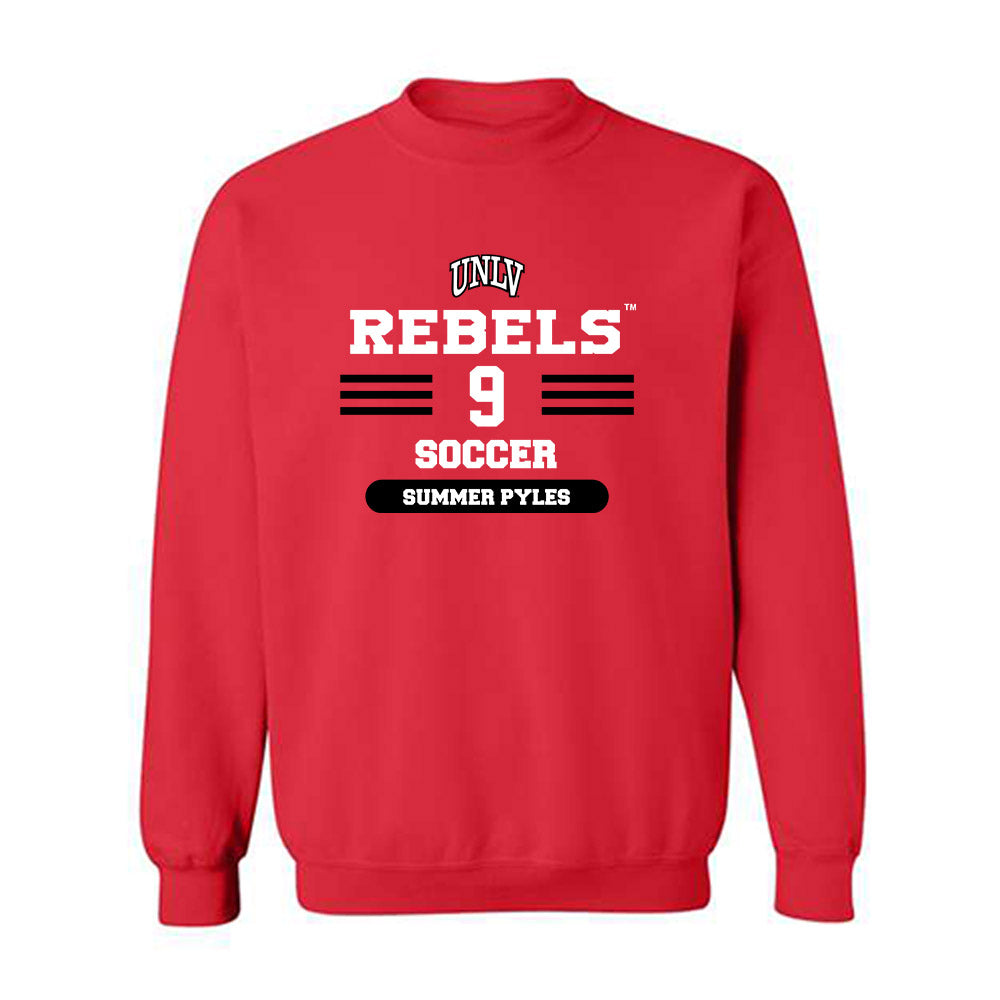 UNLV - NCAA Women's Soccer : Summer Pyles - Classic Shersey Crewneck Sweatshirt-0