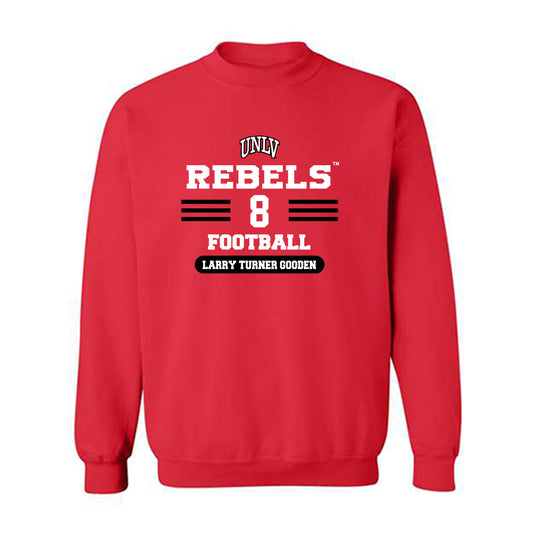 UNLV - NCAA Football : Larry Turner Gooden - Classic Shersey Crewneck Sweatshirt-0