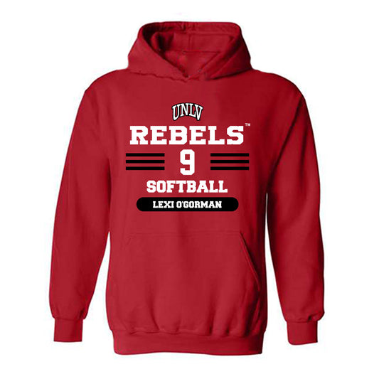 UNLV - NCAA Softball : Lexi O'Gorman - Classic Shersey Hooded Sweatshirt-0