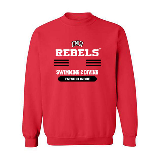 UNLV - NCAA Men's Swimming & Diving : Tatsuki Inoue - Classic Shersey Crewneck Sweatshirt-0