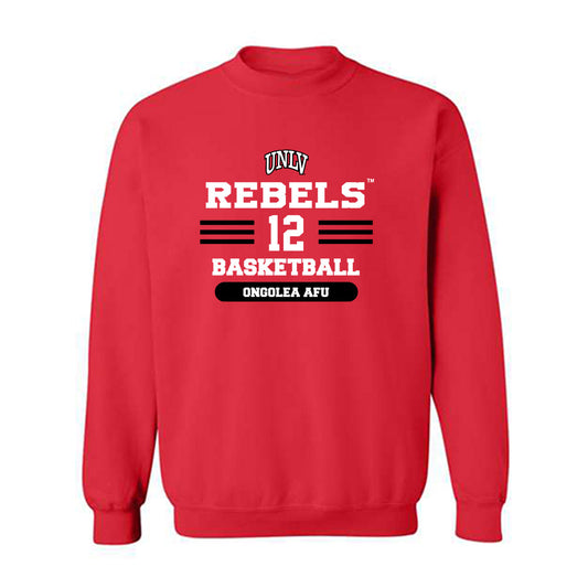 UNLV - NCAA Women's Basketball : Ongolea Afu - Classic Shersey Crewneck Sweatshirt-0