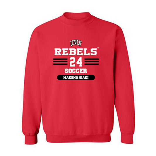 UNLV - NCAA Women's Soccer : Makena Siaki - Classic Shersey Crewneck Sweatshirt-0