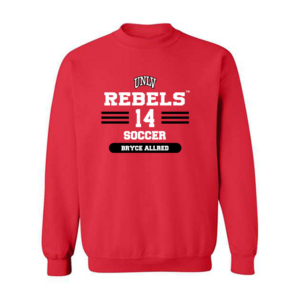 UNLV - NCAA Men's Soccer : Bryce Allred - Classic Shersey Crewneck Sweatshirt-0