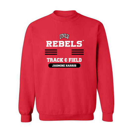 UNLV - NCAA Women's Track & Field : Jasmine Harris - Classic Shersey Crewneck Sweatshirt-0