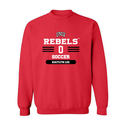 UNLV - NCAA Women's Soccer : Kaitlyn Lee - Classic Shersey Crewneck Sweatshirt-0