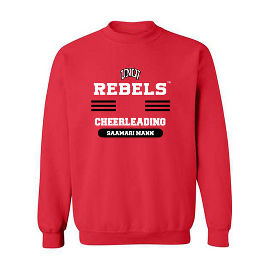 UNLV - NCAA Cheerleading : Saamari Mann - Classic Shersey Crewneck Sweatshirt-0