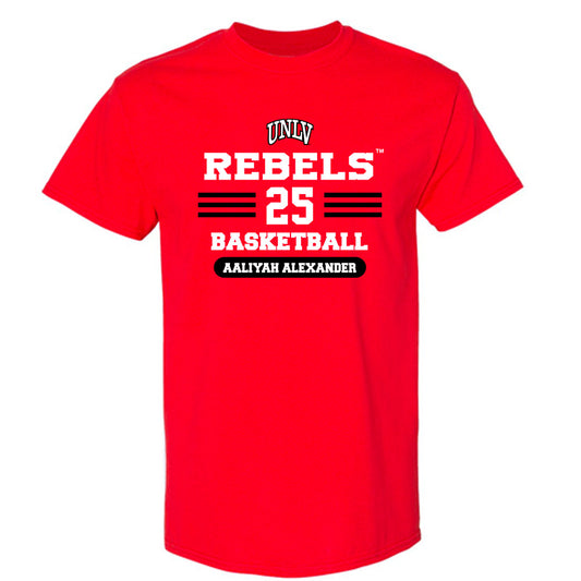 UNLV - NCAA Women's Basketball : Aaliyah Alexander - Classic Shersey T-Shirt-0