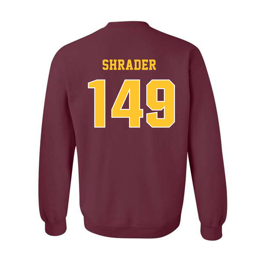 Central Michigan - NCAA Wrestling : Mason Shrader - Classic Fashion Shersey Crewneck Sweatshirt