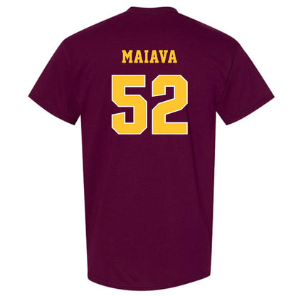Central Michigan - NCAA Football : Dom Maiava - Classic Fashion Shersey T-Shirt-1