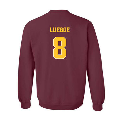 Central Michigan - NCAA Softball : Ella Luegge - Classic Fashion Shersey Crewneck Sweatshirt-1