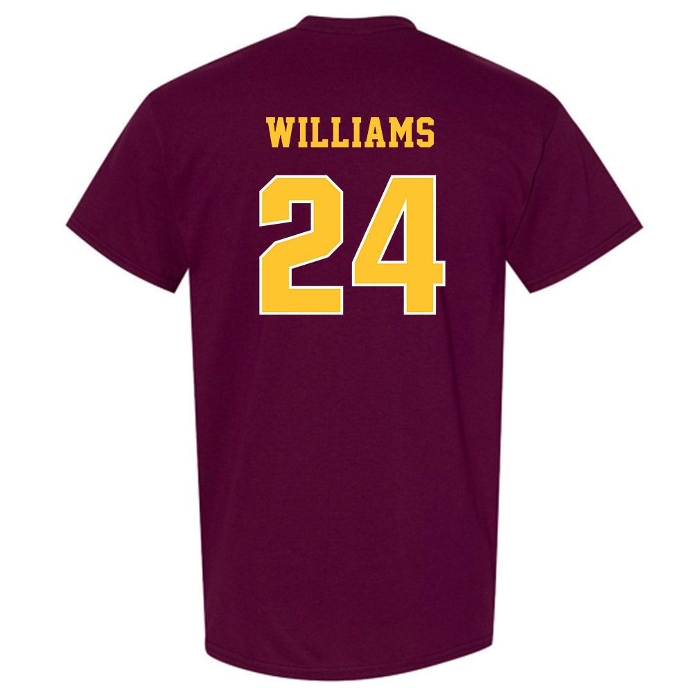 Central Michigan - NCAA Football : Tyremii Williams - Classic Fashion Shersey T-Shirt-1