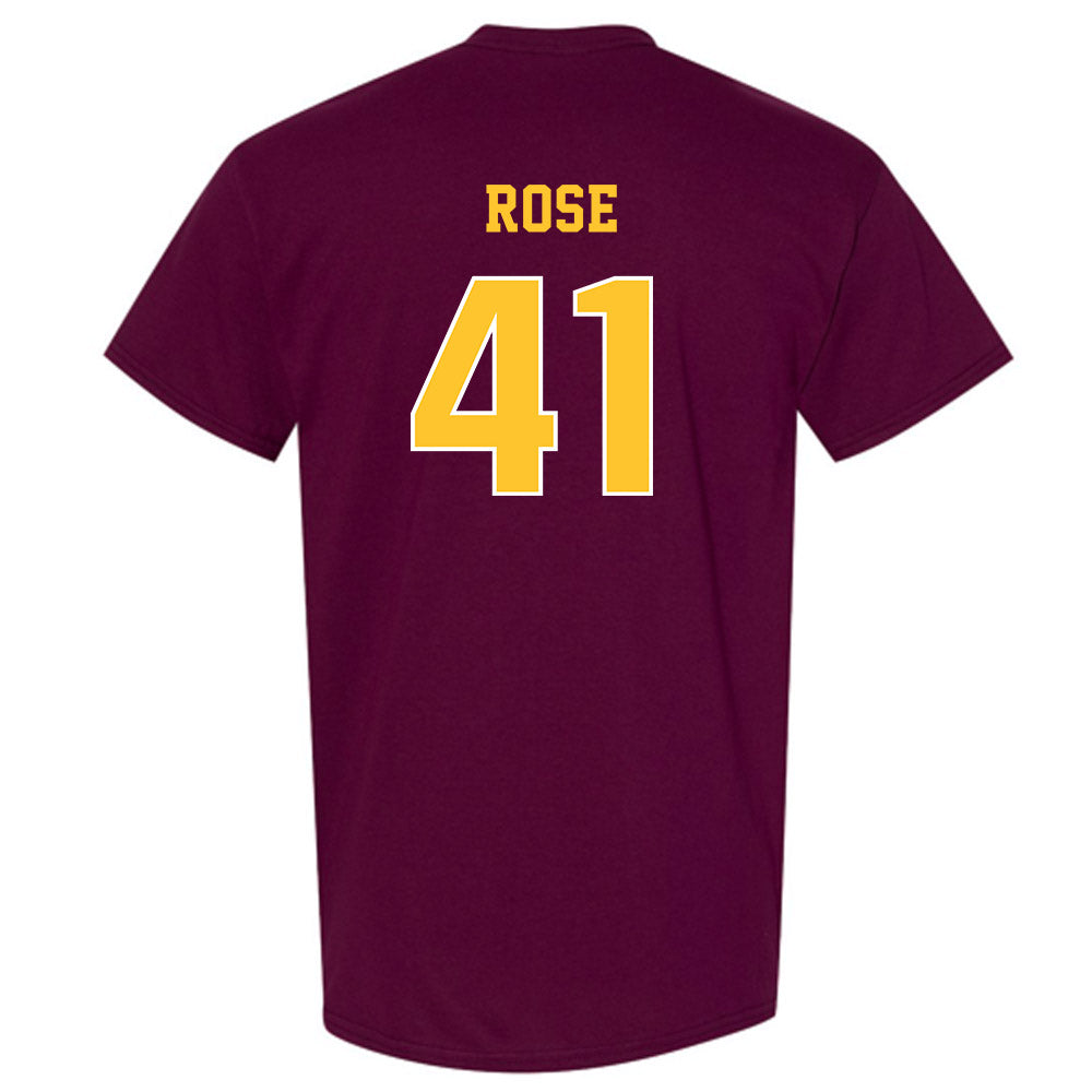 Central Michigan - NCAA Baseball : Tommy Rose - Classic Fashion Shersey T-Shirt-1