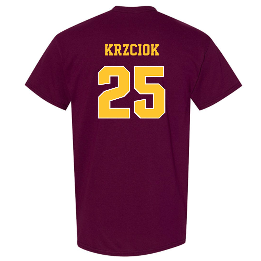 Central Michigan - NCAA Baseball : Brady Krzciok - Classic Fashion Shersey T-Shirt-1