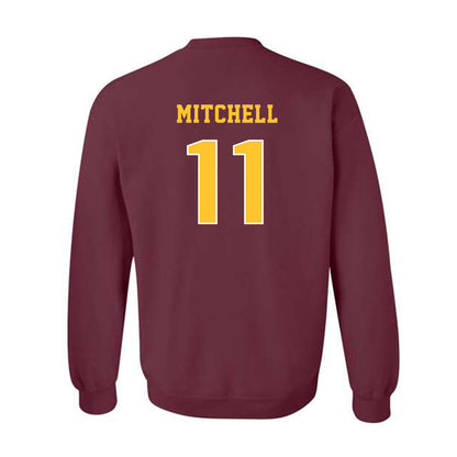 Central Michigan - NCAA Women's Basketball : Nekhu Mitchell - Classic Fashion Shersey Crewneck Sweatshirt-1
