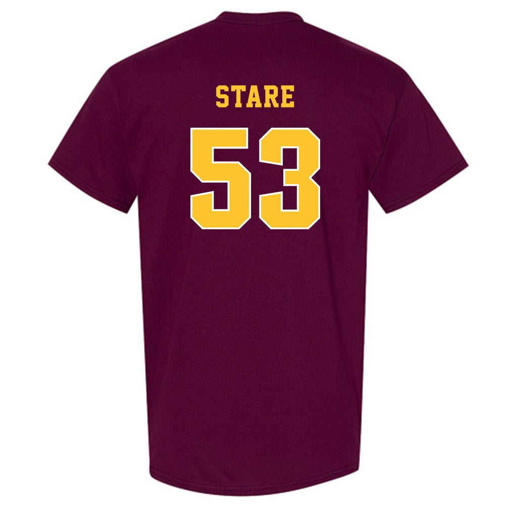 Central Michigan - NCAA Football : Collin Stare - Classic Fashion Shersey T-Shirt-1