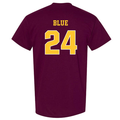 Central Michigan - NCAA Football : Vaughn Blue - Classic Fashion Shersey T-Shirt-1