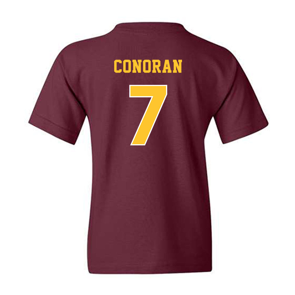 Central Michigan - NCAA Football : Edward Conoran - Classic Fashion Shersey Youth T-Shirt-1