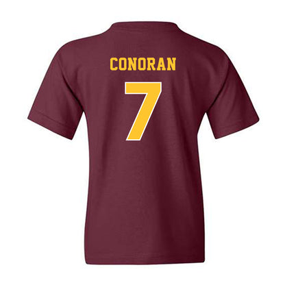 Central Michigan - NCAA Football : Edward Conoran - Classic Fashion Shersey Youth T-Shirt-1