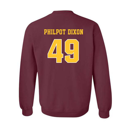 Central Michigan - NCAA Football : Jason Philpot Dixon - Classic Fashion Shersey Crewneck Sweatshirt-1